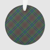 Diana Jagd Mode Prinzessin Tartan Kariert Ornament (Vorderseite)