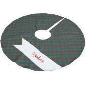 Diana Jagd Mode Prinzessin Tartan Kariert Polyester Weihnachtsbaumdecke (Schrägansicht)
