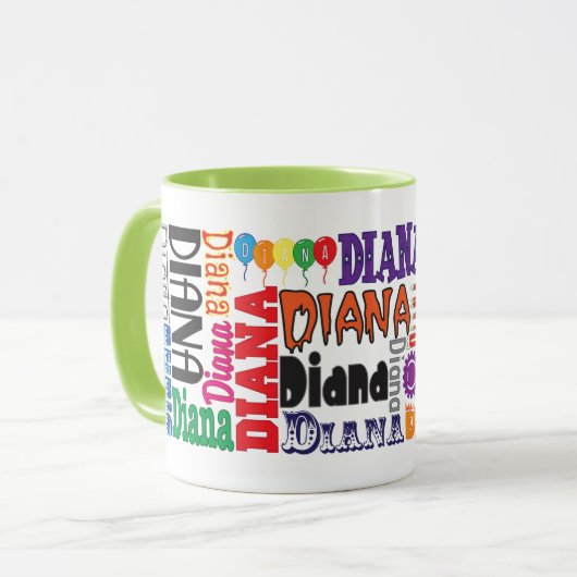 Diana-Kaffee-Tasse Tasse (Vorderseite Links)