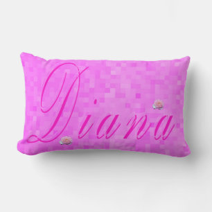 Diana Mädchen Name Logo, Lendenkissen