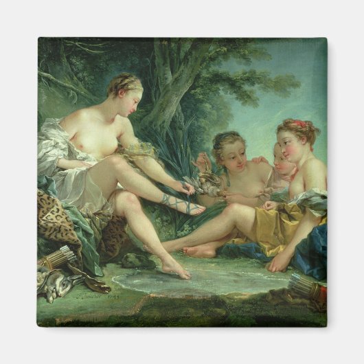 Diana nach der Jagd, 1745 Magnet (Vorne)