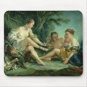 Diana nach der Jagd, 1745 Mousepad