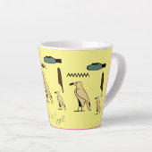 Diana Name in Hieroglyphen Symbole des alten Ägypt Milchtasse (Rechte Ecke)