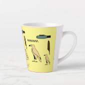 Diana Name in Hieroglyphen Symbole des alten Ägypt Milchtasse (Rechts)