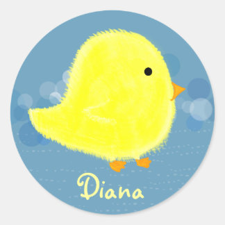 Diana Niedlich Baby Chick Sticker