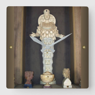 Diana of Ephesus Quadratische Wanduhr