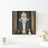 Diana of Ephesus Quadratische Wanduhr (Zuhause)
