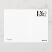 Diana of the Uplands Postkarte (Rückseite)