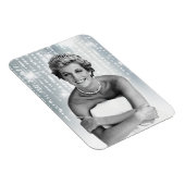 Diana, Prinzessin von Wales 1990 stilisiert Magnet (Rechte Seite)