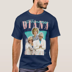 Diana Retro 80er Fan Artwork T-Shirt