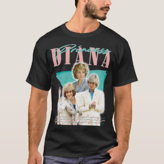 Diana Retro 80er Fan Artwork T-Shirt