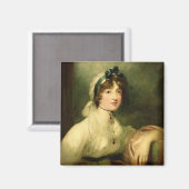 Diana Sturt, später Lady Milner, 1800-05 Magnet (Vorderseite/Rückseite)