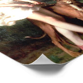 Diana The Huntress von Gaston Casimir Saint Pierre Poster (Ecke)