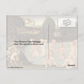Diana und Actaeon von Lucas Cranach (I) Postkarte (Rückseite)
