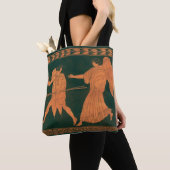 Diana und ein Engel, Vintage römische Mythologie Tasche (Von Nahem)