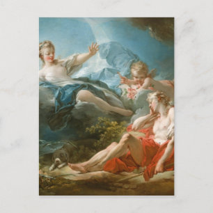Diana und Endymion von Jean-Honoré Fragonard Postkarte