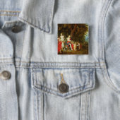 Diana und ihre Mädchen, nach der Jagd, 1626 Button (Beispiel)