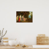 Diana und ihre Maidens, nach der Jagd, 1626 Poster (Küche)