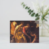 Diana und ihre Unternehmen Postkarte (Stehend Vorderseite)