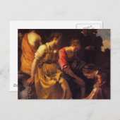 Diana und ihre Unternehmen Postkarte (Vorne/Hinten)