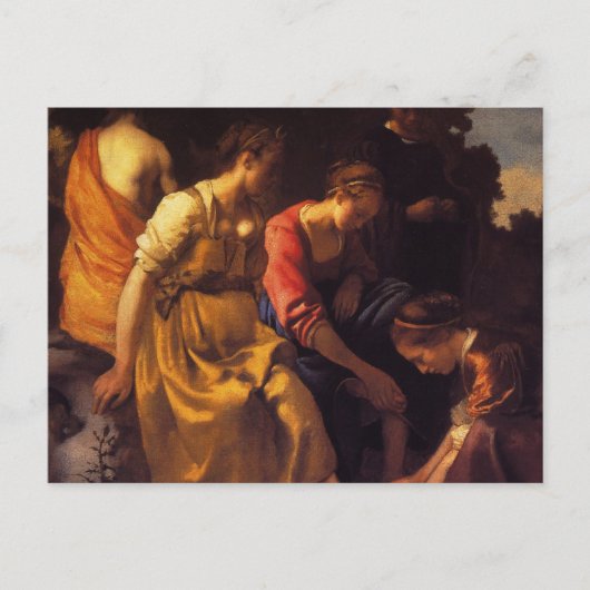 Diana und ihre Unternehmen Postkarte (Vorderseite)