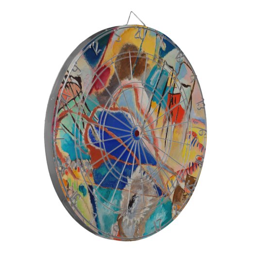 Diana Vasily Kandinsky Improvisación Dartscheibe (Vorderseite Links)