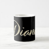 Diana white gold Handwriting Tasse Kaffeetasse (Mittel)