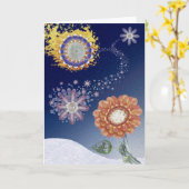 Dianas Ankündigung--ALTE VERSION Karte (Gelbe Blume)