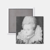 Diane d'Andouins, Grafschaft Gramont Magnet (Vorderseite/Rückseite)
