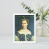 Diane de Poitiers (Öl auf Leinwand) Postkarte (Stehend Vorderseite)