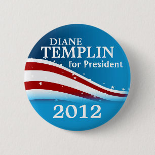 Diane Templin 2012 Button