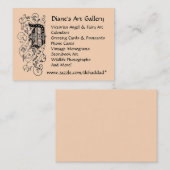 Dianes Kunst-Galerie-Visitenkarte Visitenkarte (Vorne/Hinten)