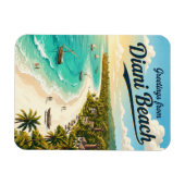 Diani Beach Kenia Magnet (Horizontal)