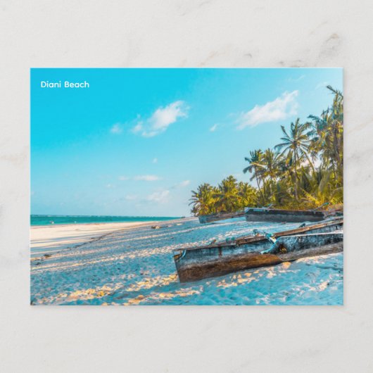 Diani Beach, Mombasa Postkarte (Vorderseite)