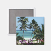 Diani Beach nahe Mombasa Afrka Magnet (Vorderseite/Rückseite)