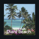 Diani Beach nahe Mombasa Afrka Magnet<br><div class="desc">Schöner Strand Diani Beach in Kenia</div>
