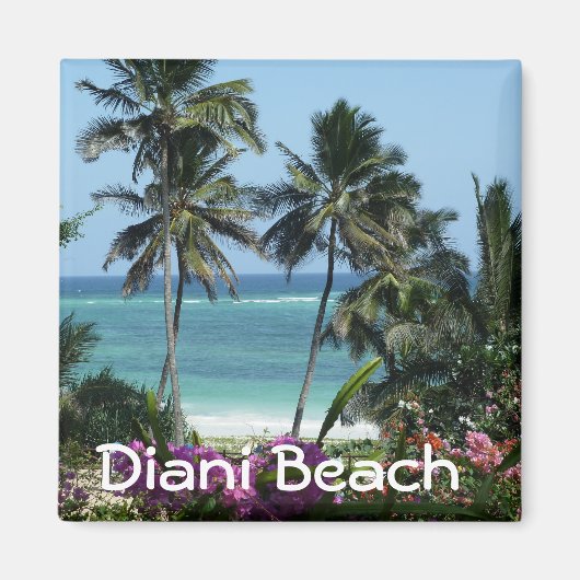 Diani Beach nahe Mombasa Afrka Magnet (Vorne)