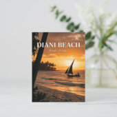 Diani Beach, Ukunda, Kwale County Postkarte (Stehend Vorderseite)