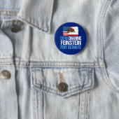 Dianne Feinstein für den kalifornischen Senat 2018 Button (Beispiel)