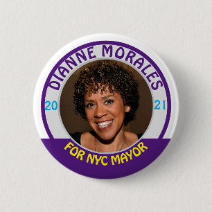 Dianne Morales for NYC Mayor 2021 Button