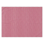 Dianthus Barbatus, Vintag, rot und weiß Tischdecke (Vorderseite (Horizontal))