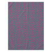 Dianthus Barbatus, Vintag türkis Tischdecke (Vorderseite)