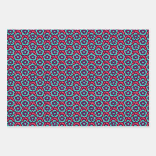 Dianthus Barbatus Wra Geschenkpapier Set (Vorderseite 2)