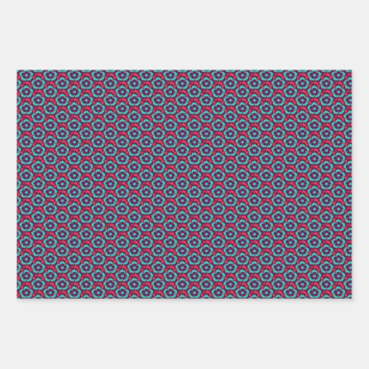 Dianthus Barbatus Wra Geschenkpapier Set (Vorderseite)