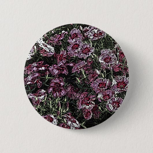 DIANTHUS-BLUME BUTTON (Vorderseite)