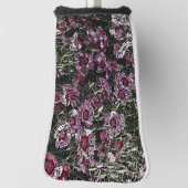 DIANTHUS-BLUME GOLF HEADCOVER (Rotieren 90)