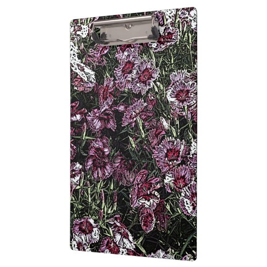 DIANTHUS-BLUME KLEMMBRETT (Links)