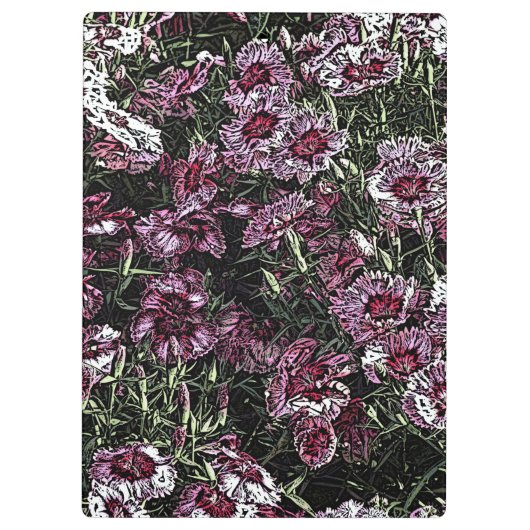 DIANTHUS-BLUME KLEMMBRETT (Rückseite)