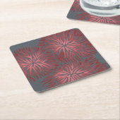 Dianthus II Rechteckiger Pappuntersetzer (angewinkelt)