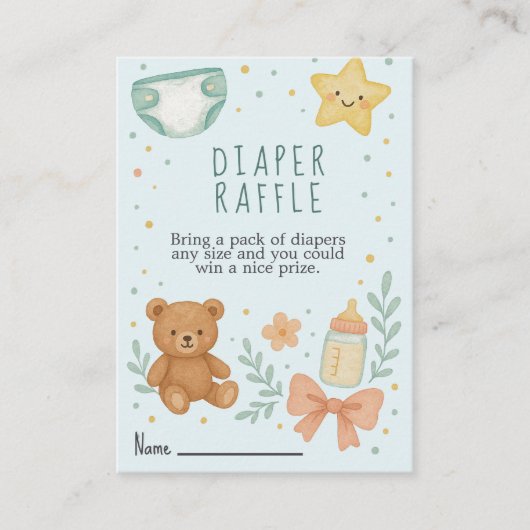 Diaper  begleitkarte (Vorderseite)